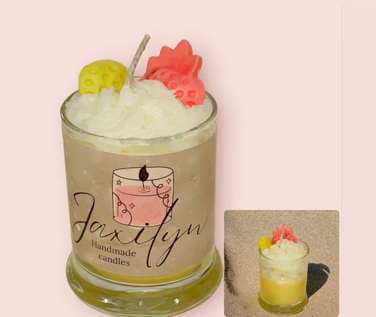 Summer paradise (whipped candles)